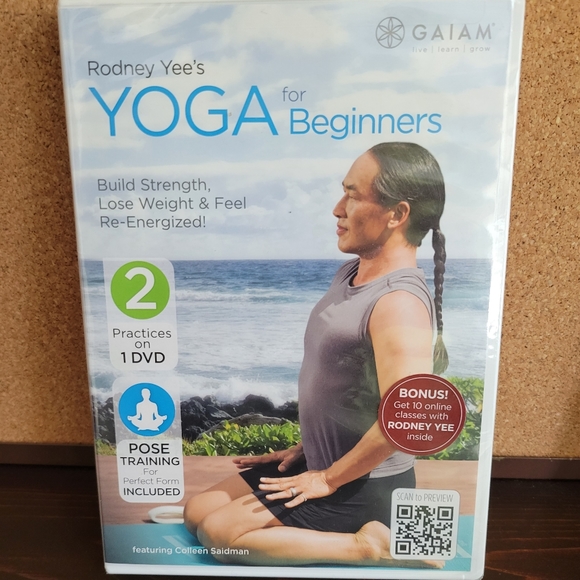 2 New Sealed Yoga for Arthritis & Beginners DVDs - Picture 5 of 6